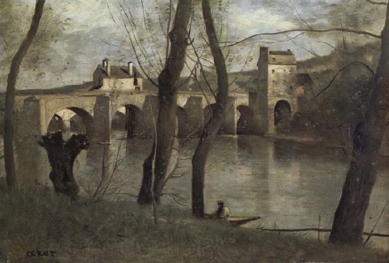 Corot Camille The bridge of Mantes